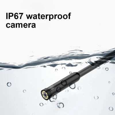3 in 1 Endoscope Camera (3.5 Meter) Type-C With 6 LEDs, HD Lens & IP67 Waterproof