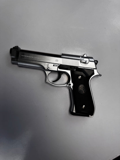 Silver Color M92 Beretta Airsoft Toy Gun – Realistic 6mm BB Pistol Replica for Safe Tactical Play