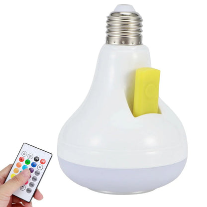LED Music Bulb with Built-In Bluetooth Speaker & RGB Color Light