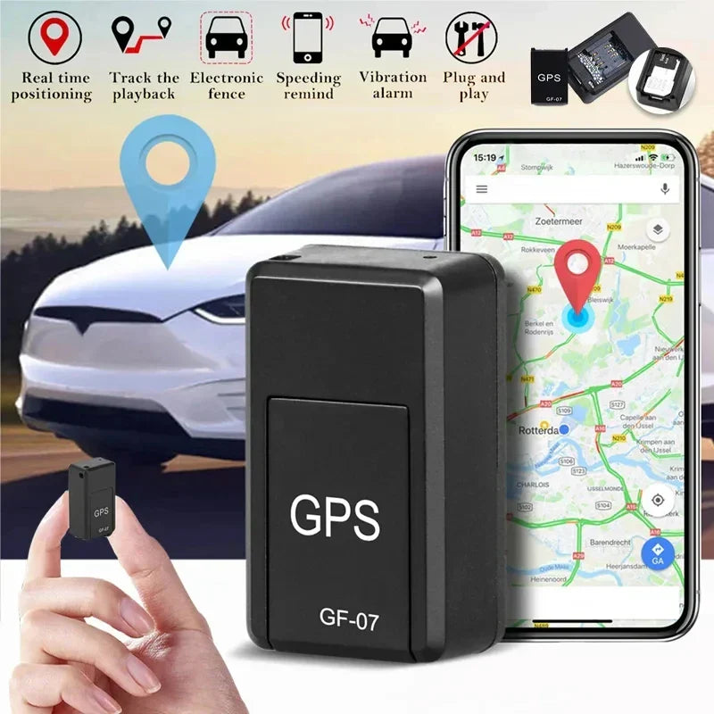 GF 07 Mini GPS Tracker – Real Time Vehicle & Kids Tracking Device with SIM Support & Voice Monitoring